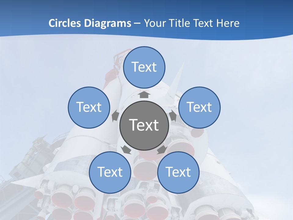 Ship Orbiter Breakthrough PowerPoint Template