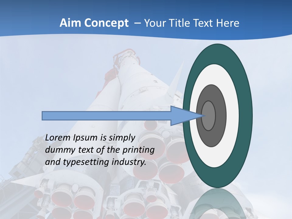 Ship Orbiter Breakthrough PowerPoint Template