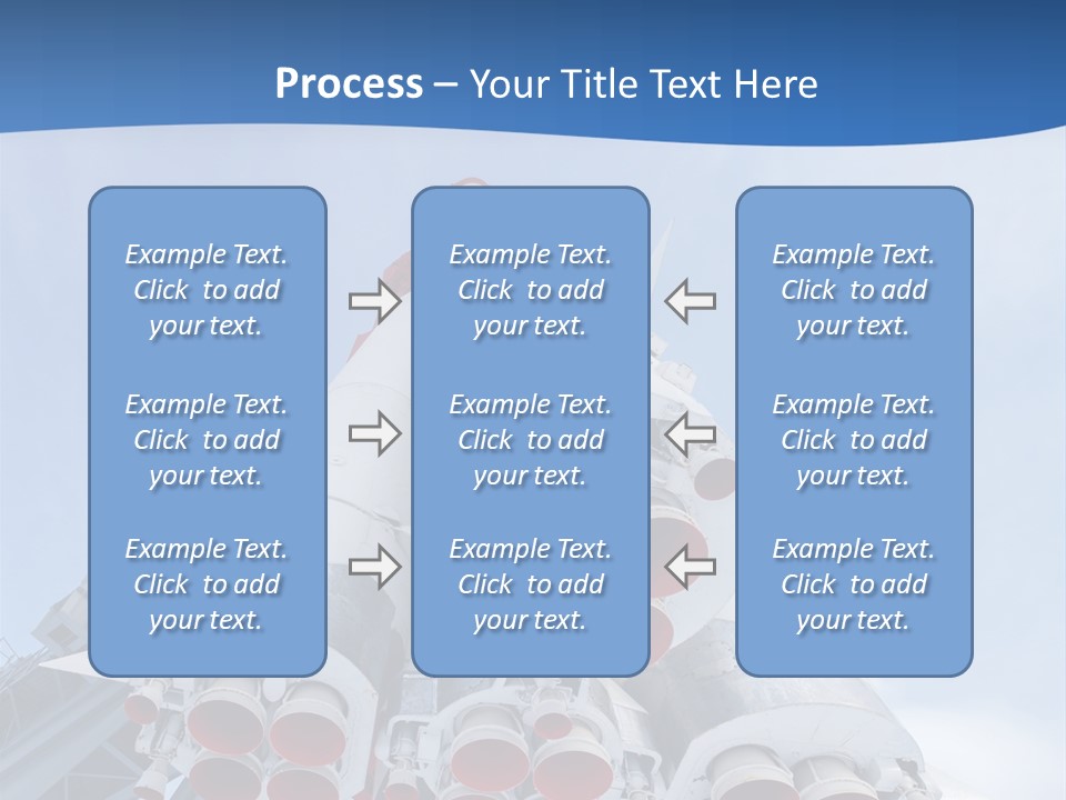 Ship Orbiter Breakthrough PowerPoint Template
