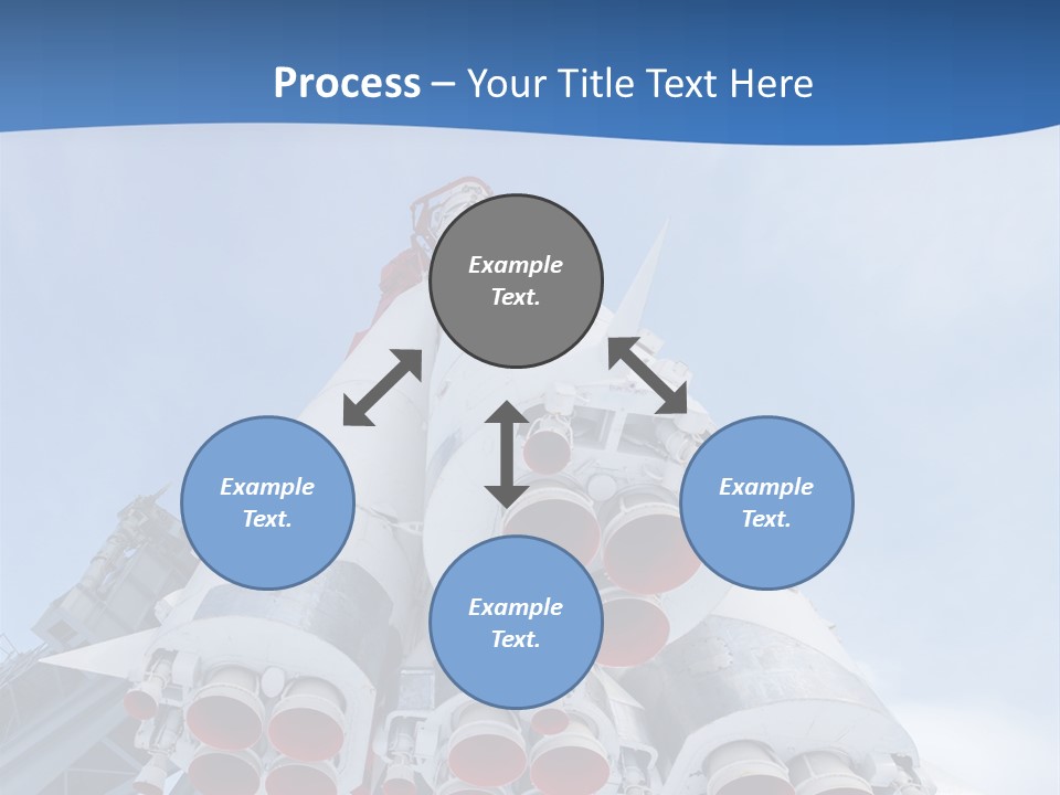 Ship Orbiter Breakthrough PowerPoint Template