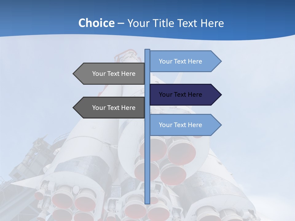 Ship Orbiter Breakthrough PowerPoint Template
