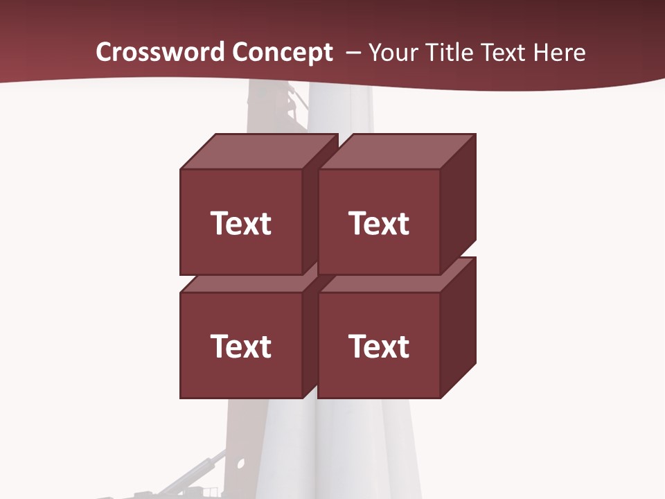 Isolated Science Spaceship PowerPoint Template