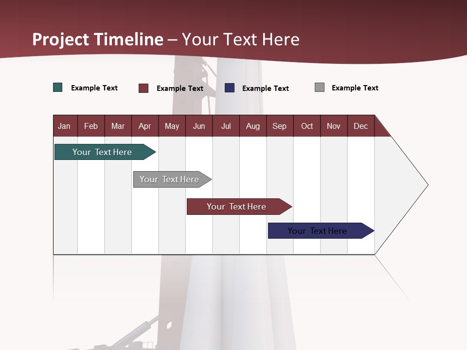 Isolated Science Spaceship PowerPoint Template