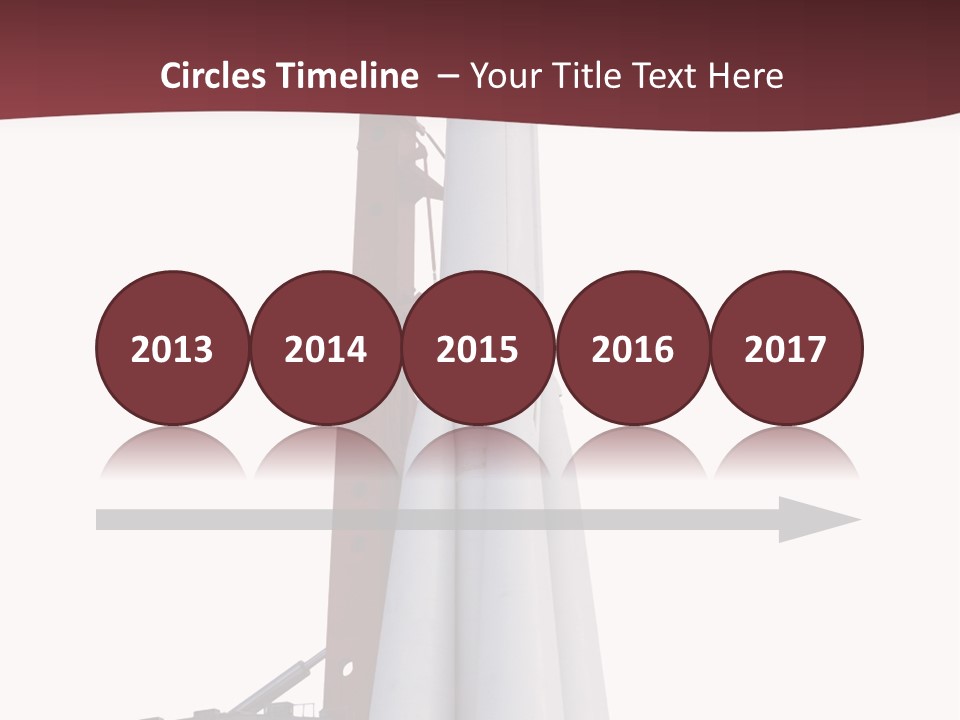 Isolated Science Spaceship PowerPoint Template