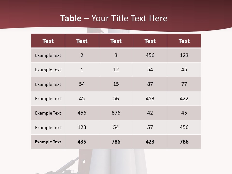 Isolated Science Spaceship PowerPoint Template