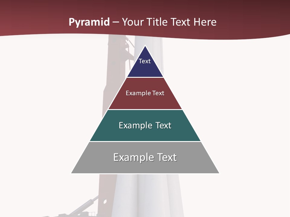 Isolated Science Spaceship PowerPoint Template
