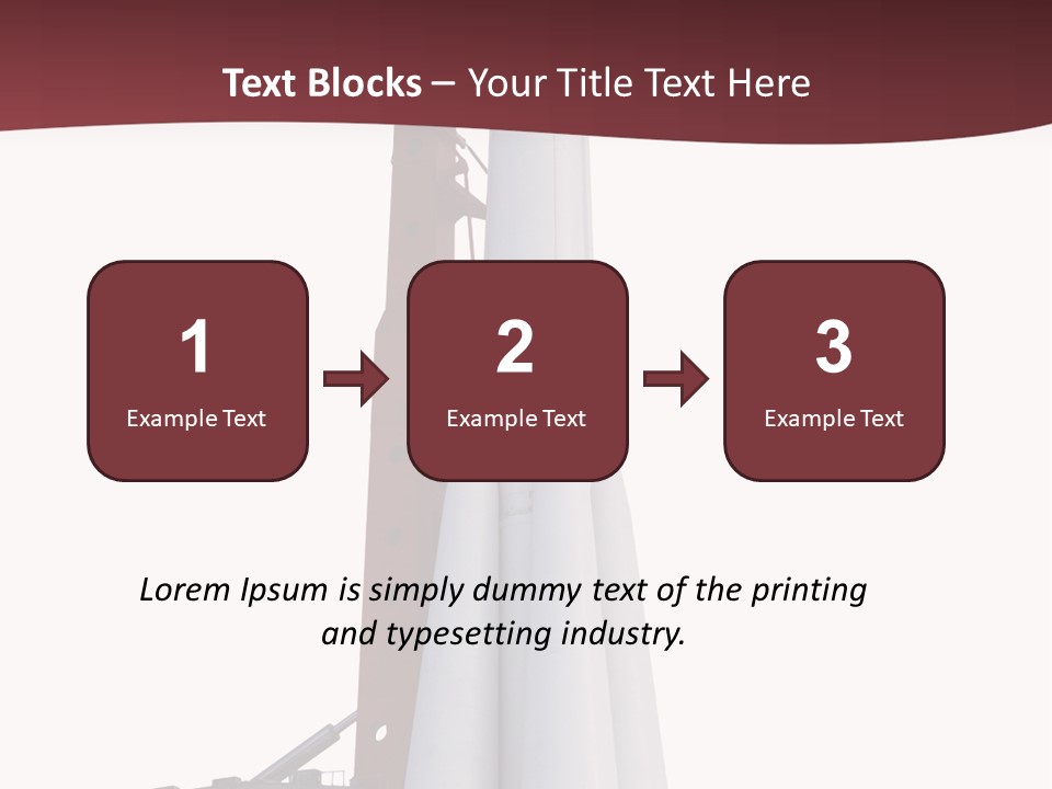 Isolated Science Spaceship PowerPoint Template
