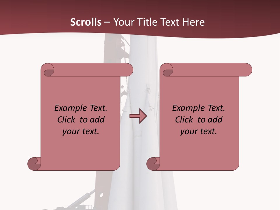 Isolated Science Spaceship PowerPoint Template
