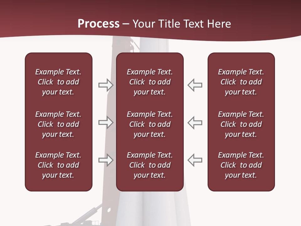 Isolated Science Spaceship PowerPoint Template
