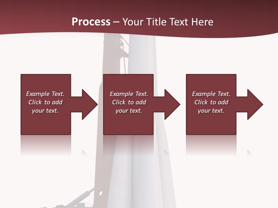 Isolated Science Spaceship PowerPoint Template