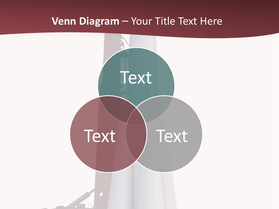 Isolated Science Spaceship PowerPoint Template