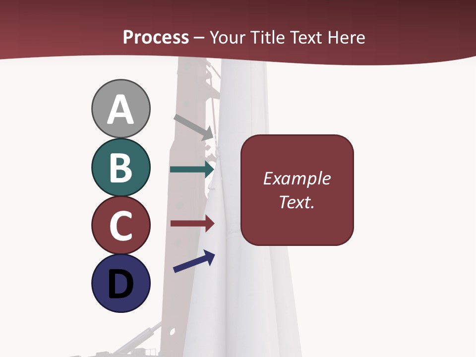 Isolated Science Spaceship PowerPoint Template