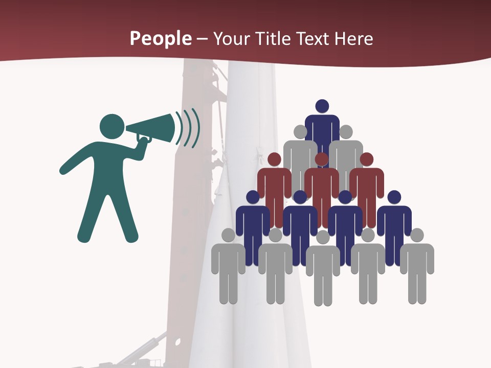 Isolated Science Spaceship PowerPoint Template