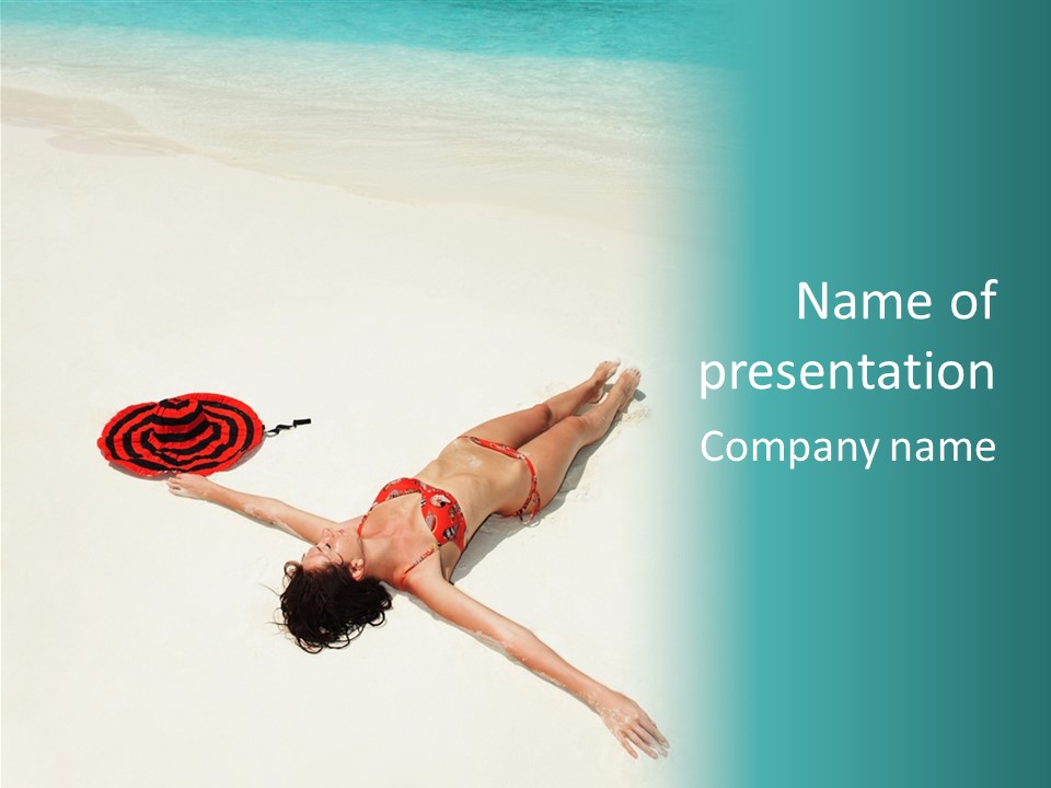 Tropical Ocean Rest PowerPoint Template