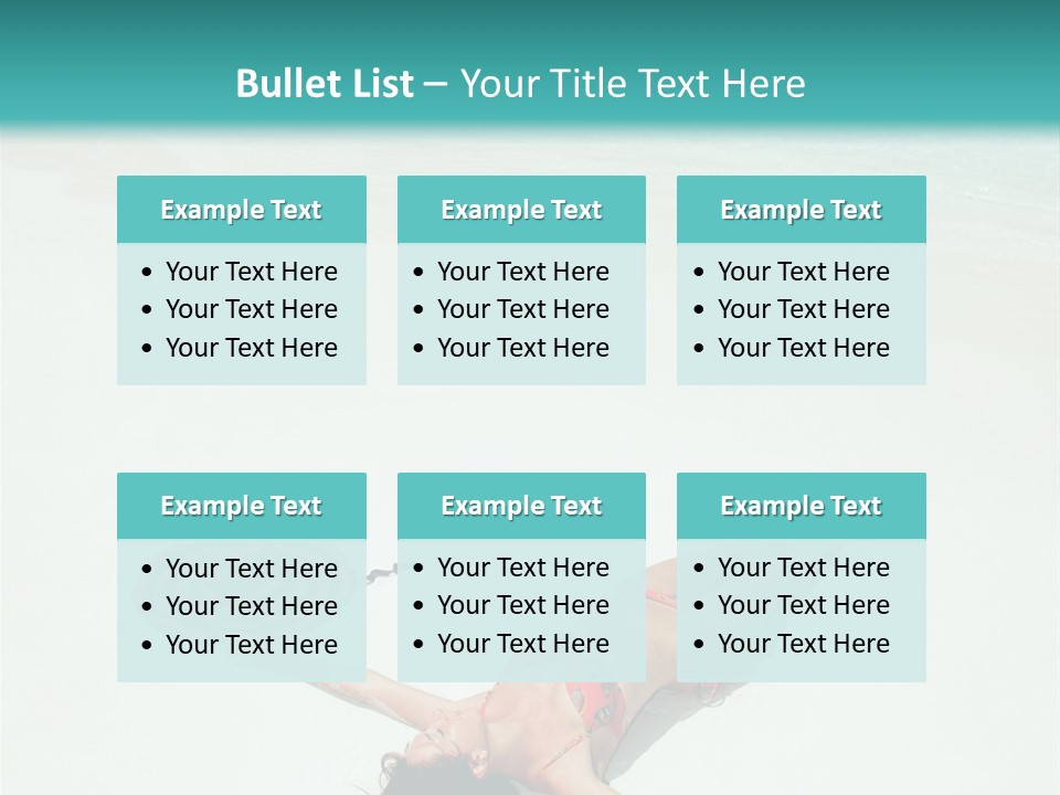 Tropical Ocean Rest PowerPoint Template