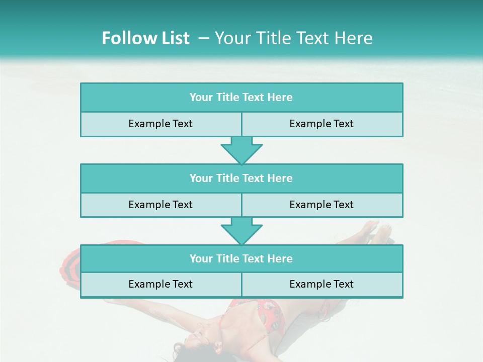 Tropical Ocean Rest PowerPoint Template