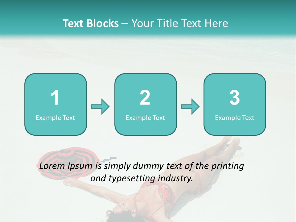 Tropical Ocean Rest PowerPoint Template