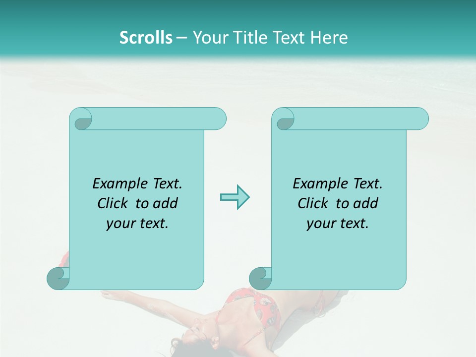 Tropical Ocean Rest PowerPoint Template