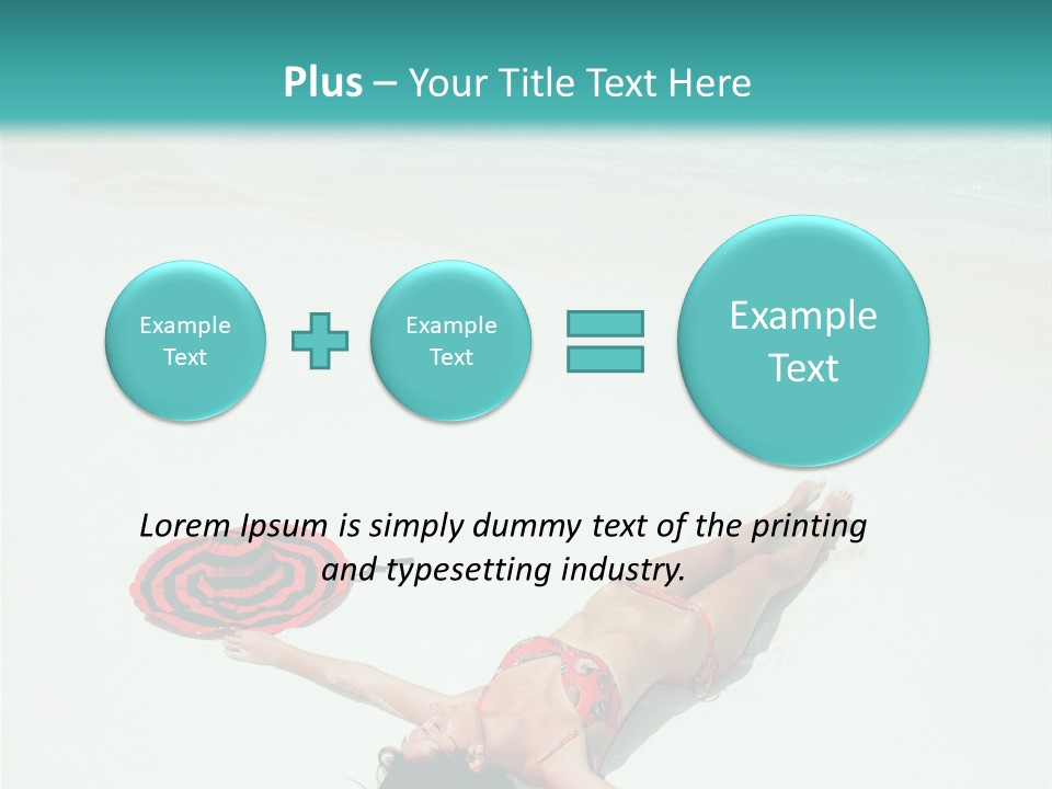 Tropical Ocean Rest PowerPoint Template