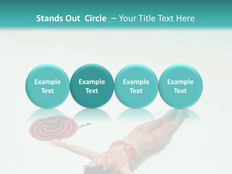 Tropical Ocean Rest PowerPoint Template