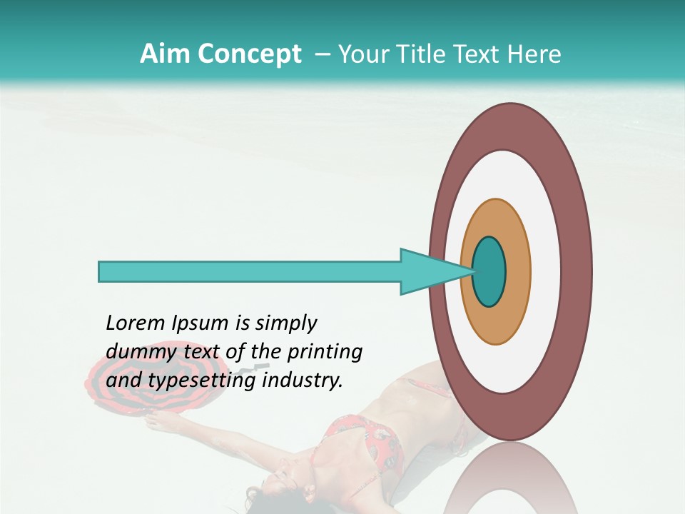 Tropical Ocean Rest PowerPoint Template