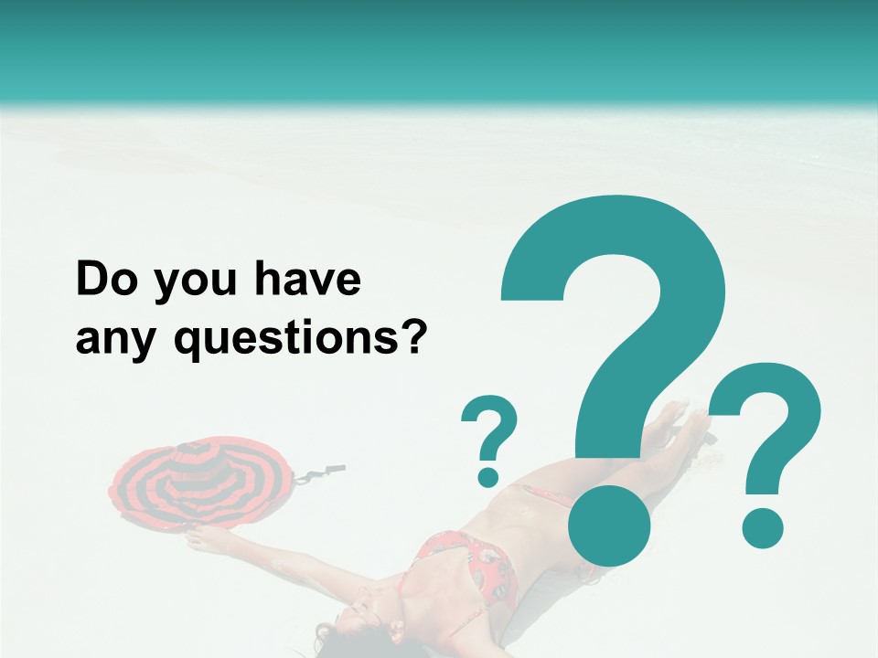 Tropical Ocean Rest PowerPoint Template