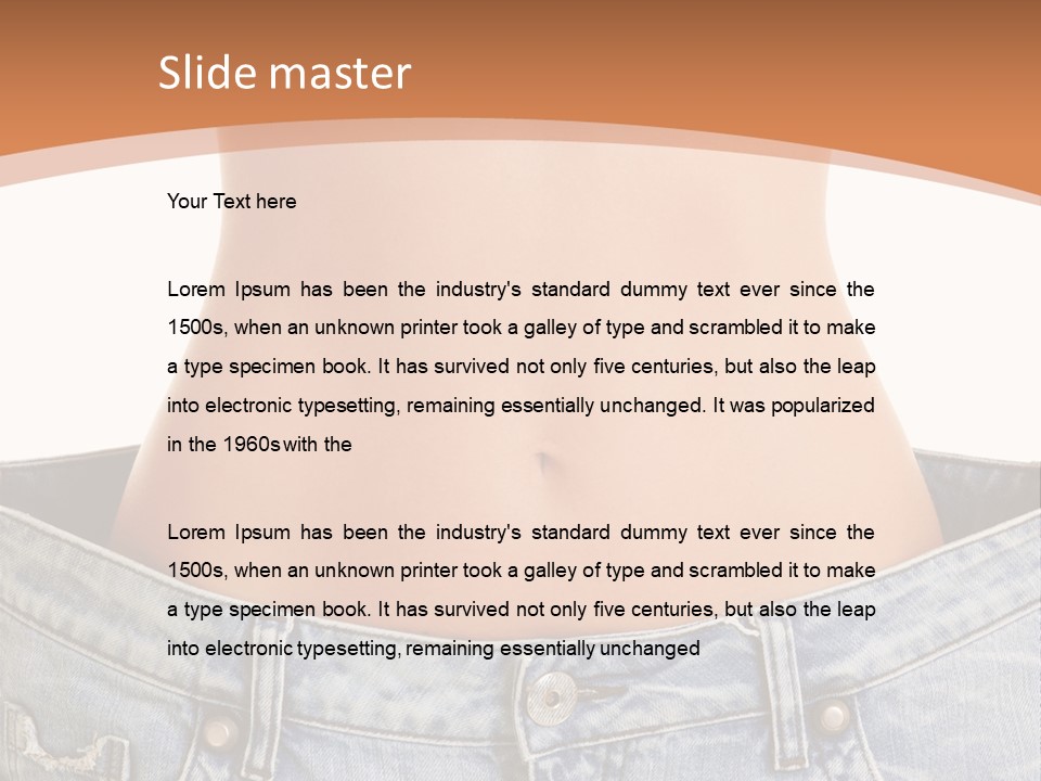 Care Cute Concept PowerPoint Template