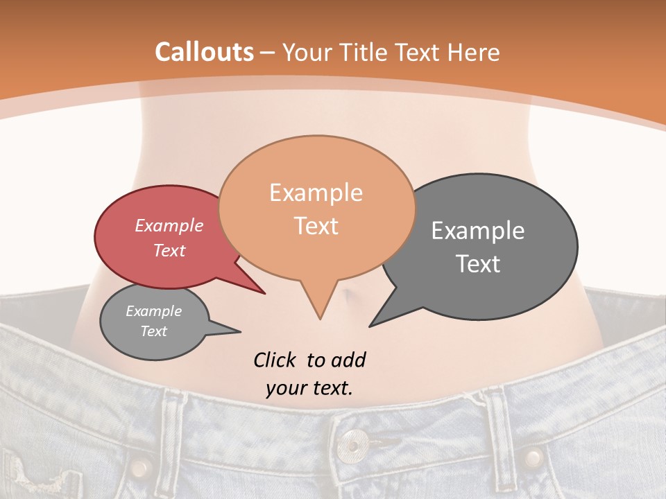 Care Cute Concept PowerPoint Template