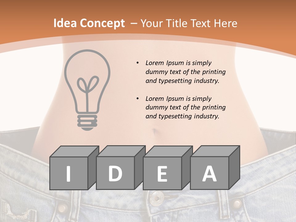 Care Cute Concept PowerPoint Template