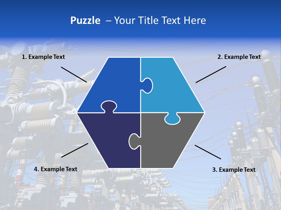 Power Factory Communication PowerPoint Template