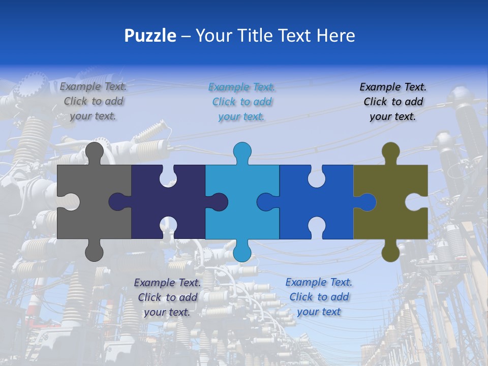 Power Factory Communication PowerPoint Template