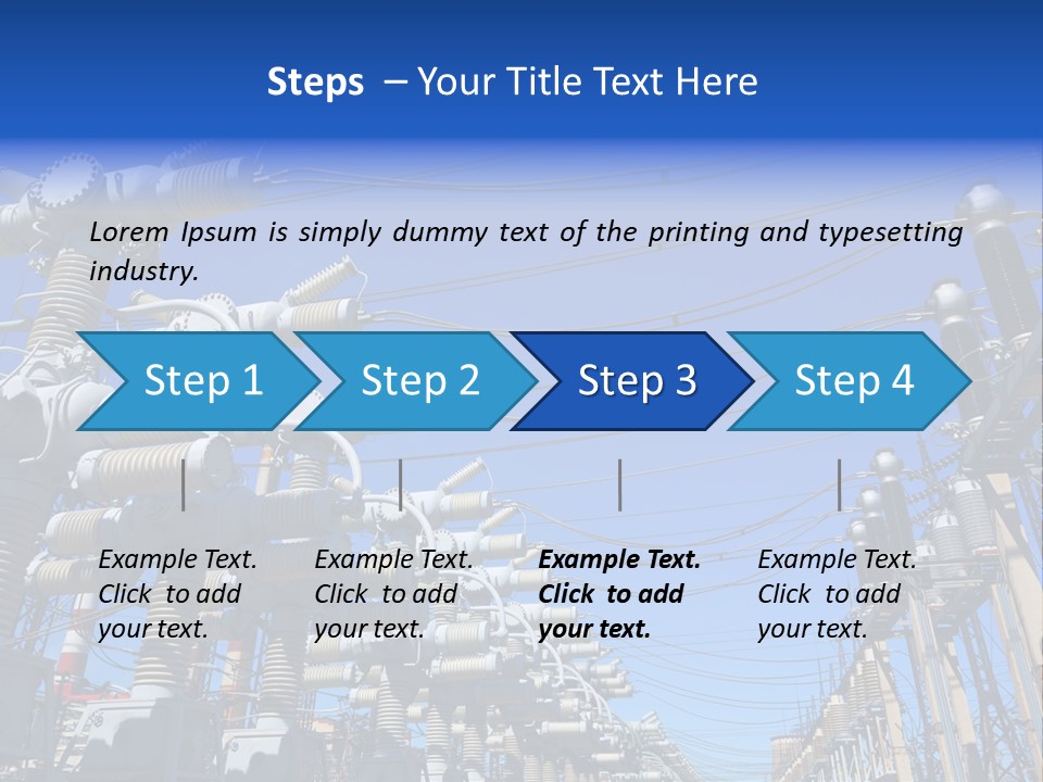 Power Factory Communication PowerPoint Template
