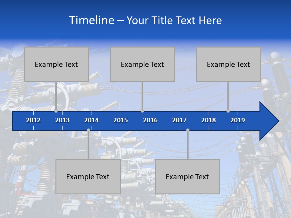 Power Factory Communication PowerPoint Template