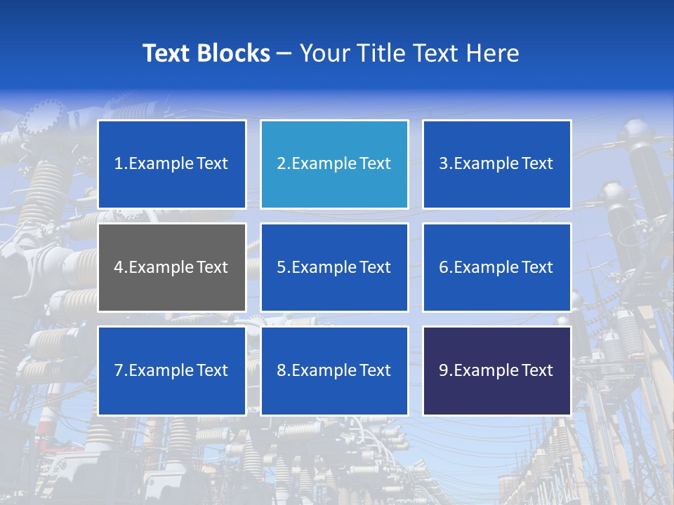 Power Factory Communication PowerPoint Template