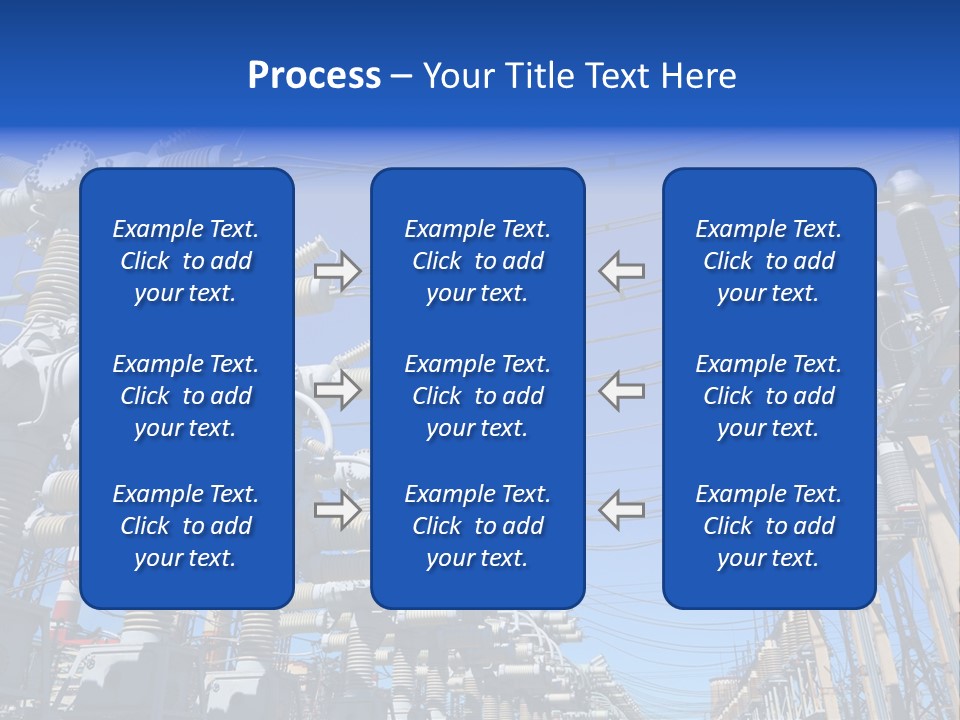 Power Factory Communication PowerPoint Template
