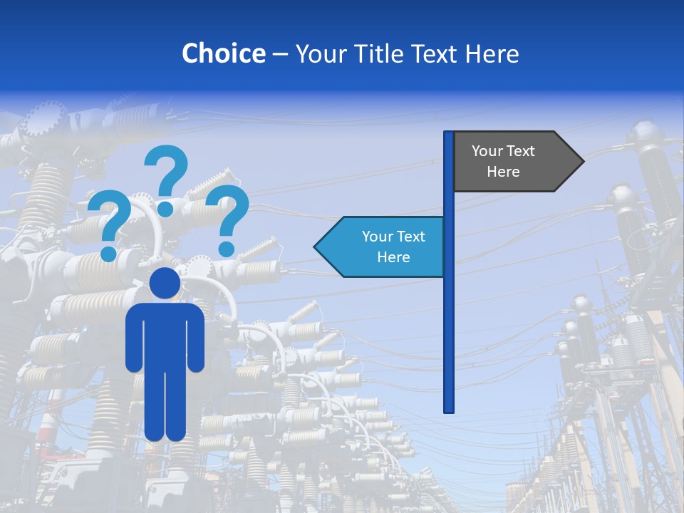 Power Factory Communication PowerPoint Template