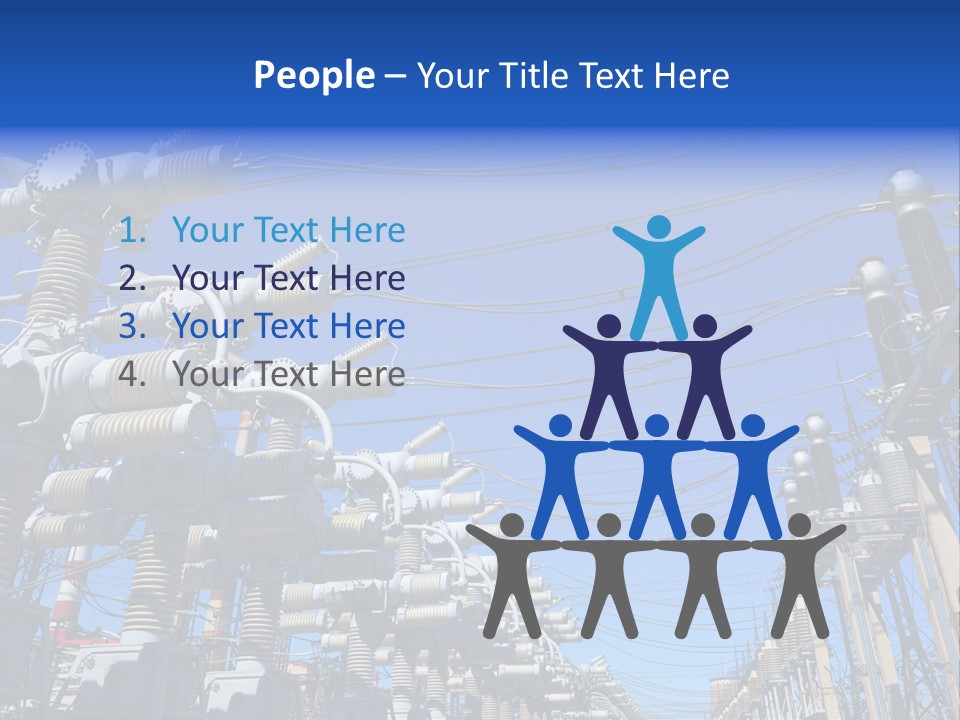 Power Factory Communication PowerPoint Template