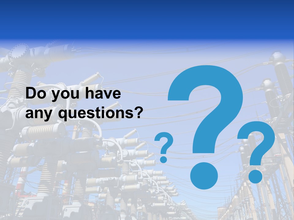 Power Factory Communication PowerPoint Template