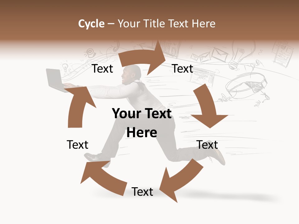 Share Download Internet PowerPoint Template