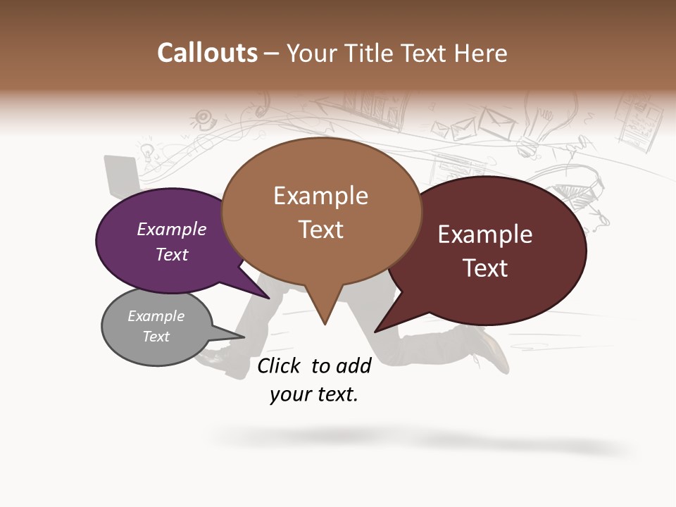 Share Download Internet PowerPoint Template