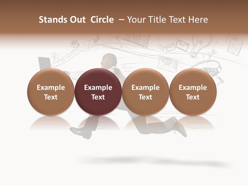 Share Download Internet PowerPoint Template