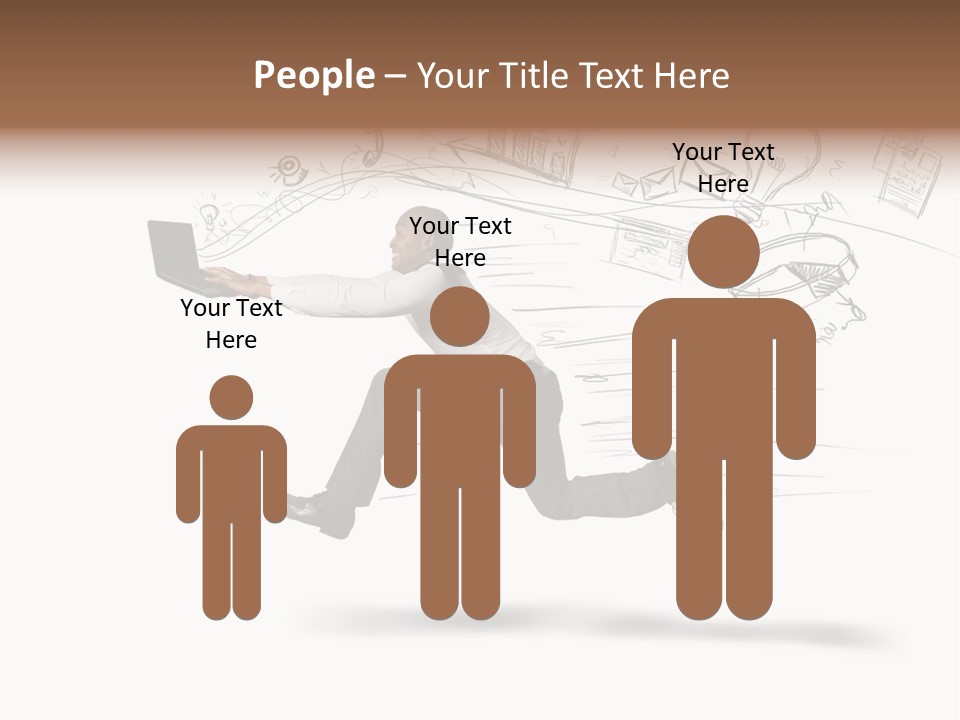 Share Download Internet PowerPoint Template
