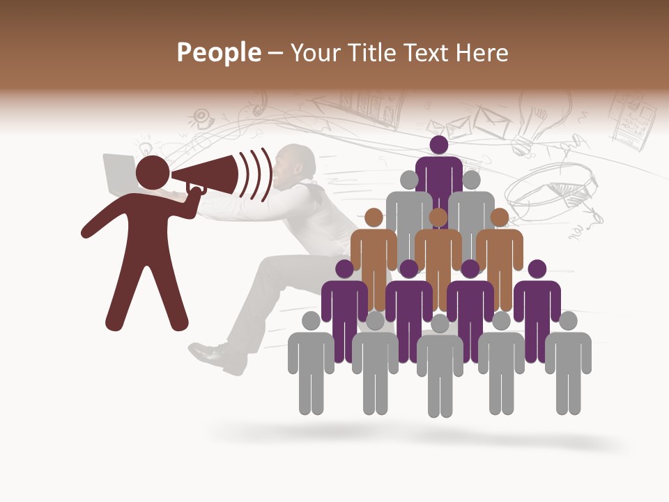 Share Download Internet PowerPoint Template