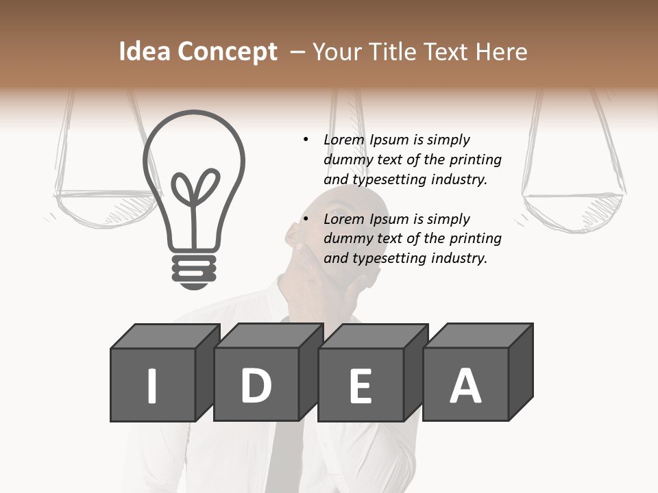 Risk Concept Strategy PowerPoint Template