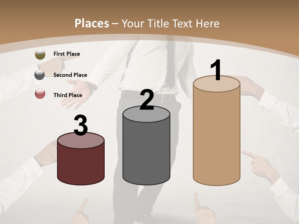 Expression Person Direction PowerPoint Template