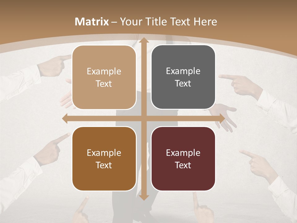 Expression Person Direction PowerPoint Template