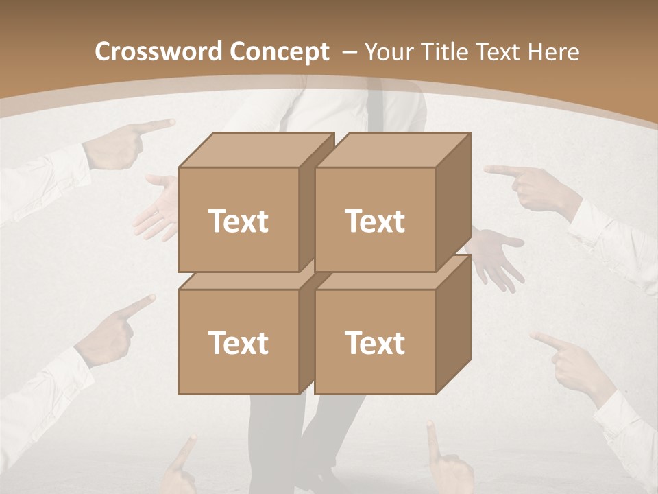 Expression Person Direction PowerPoint Template