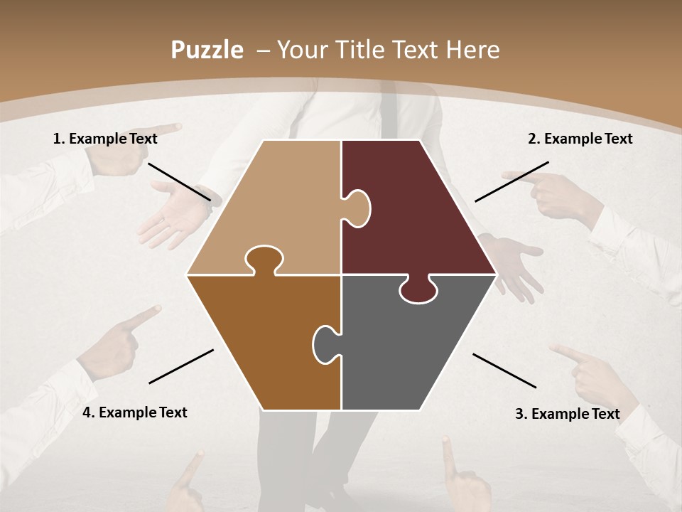 Expression Person Direction PowerPoint Template