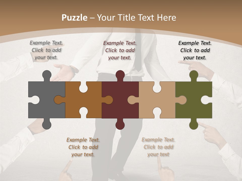 Expression Person Direction PowerPoint Template