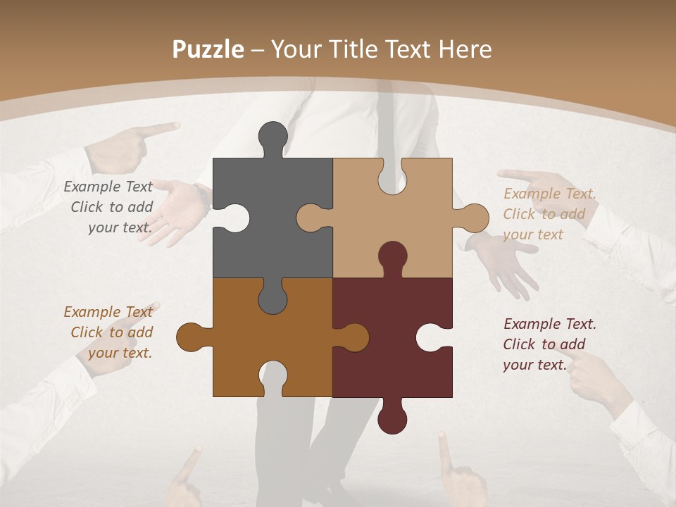 Expression Person Direction PowerPoint Template